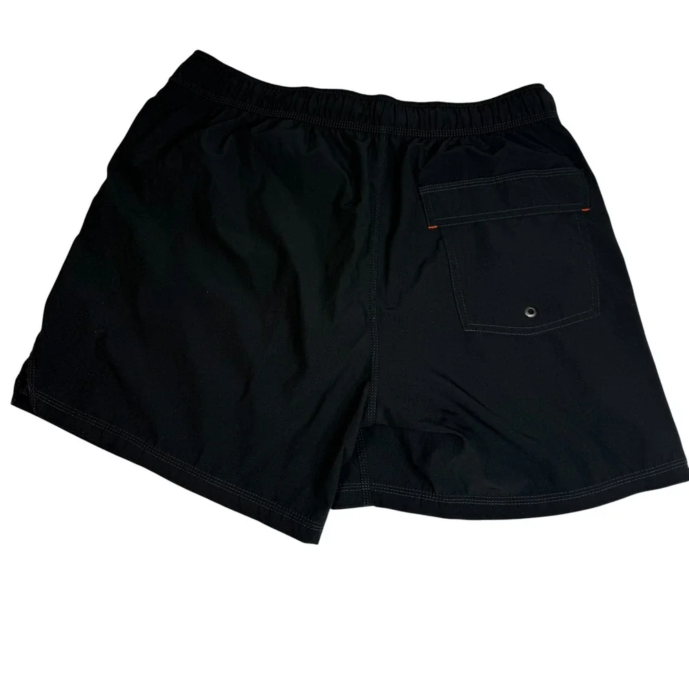 Saxx Oh Buoy 2-in-1 Swim Trunks Mens Medium Black 5 Inseam SXSW03L